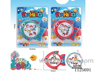 Electric Cartoon Fish 2*AA battery (without music)