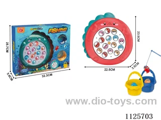Electric Dinosaur Fishing 2*AA battery (with music)