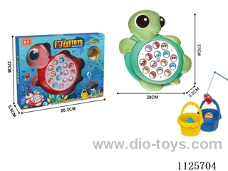 Electric Turtle Fishing 2*AA battery (with music)