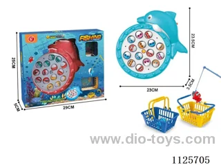 Electric Dolphin Fishing 2*AA battery with music