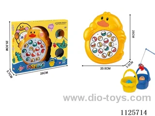Electric Duck Fishing 2*AA battery (with music)