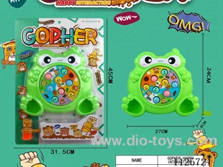 Frog Whack-a-mole Electric music Whack-a-mole with sound