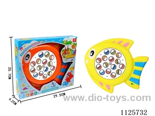Electric Cartoon Fishing 2*AA battery (with music)