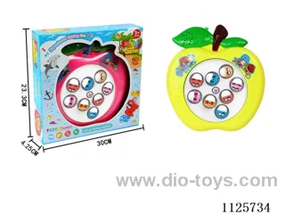 Electric Little Apple Fishing 2*AA battery (with music)