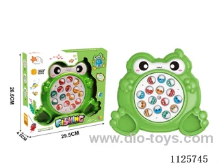 Electric giant frog fishing electric with music