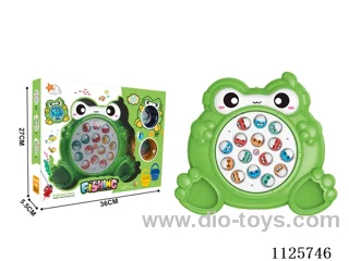 Electric Big Frog Fishing electric with music +2 buckets