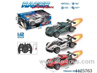 2.4G 1:12 6ch rc car with spray