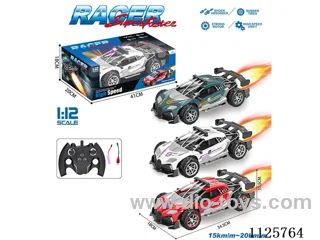 2.4G 1:12 6ch rc car with spray