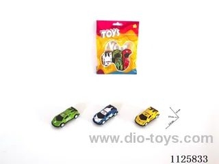 pull back alloy car3PCS