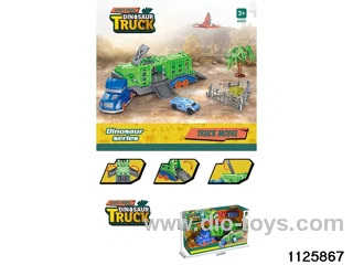 Jurassic cars and dinosaurs