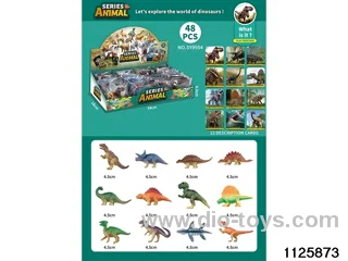 Dinosaurs with Cards