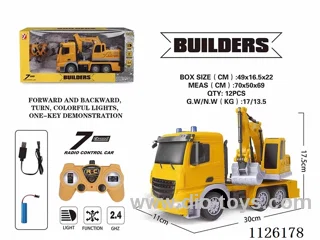 (GCC) 7-ch rc excavator
