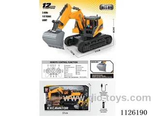 (GCC) 12-ch alloy rc stunt car