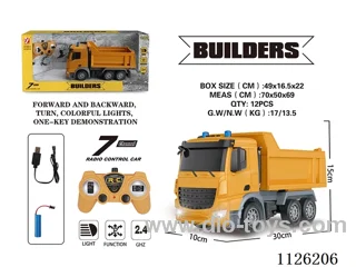 (GCC) 7-ch rc dump truck