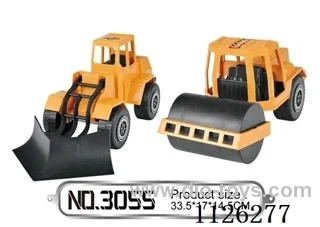 Two types of taxi engineering vehicles