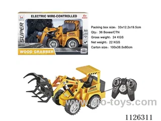 (GCC) Wire control flash engineering vehicle (wood grabber, 5 passband, 7 colored lights)