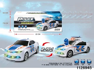 Electric simulation police car