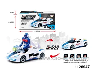 Electric simulation police car