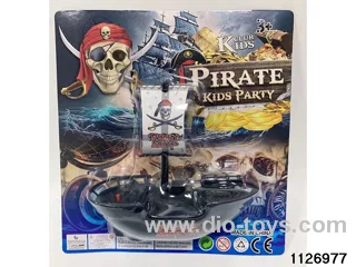 Electric pirate ship