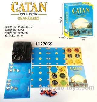 CATAN EXPANSION SEAFARERS in color box