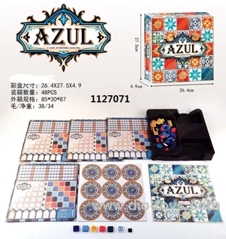 Azul game toy in color box