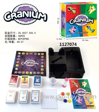 ENGLISH CRANIUM BRAIN GAME IN COLOR BOX