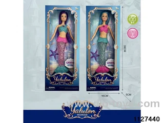 11.5 inch Mermaid Doll W L/M