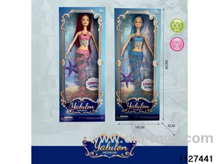 11.5 inch Mermaid Doll W L/M
