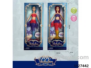 11.5 inch Mermaid Doll W L/M