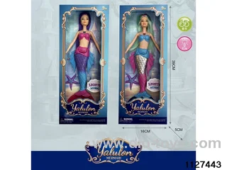 11.5 inch Mermaid Doll W L/M