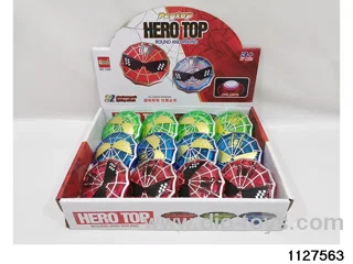 Colourful Flashing Spider Gyro (12pcs)