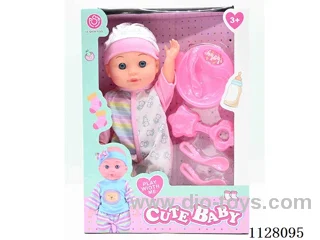 12 "eco-friendly doll/accessories