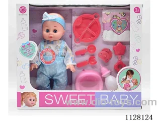 14-inch doll/Accessories / 6-sound IC/ Water urination function/Pack 3 AG13
