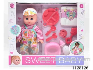 14-inch doll/Accessories / 6-sound IC/ Water urination function/Pack 3 AG13