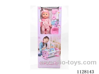 12 "eco-friendly doll/bed/accessories