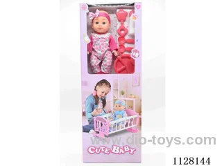 12 "eco-friendly doll/bed/accessories