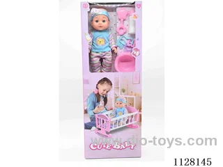 12 "eco-friendly doll/bed/accessories