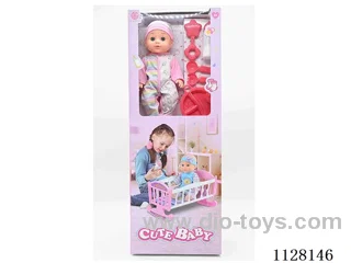 12 "eco-friendly doll/bed/accessories