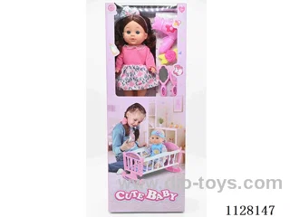12 "eco-friendly doll/bed/accessories