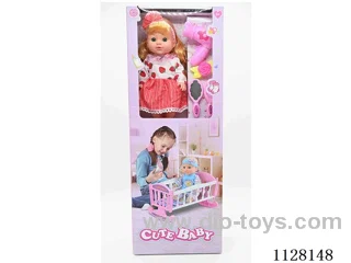 12 "eco-friendly doll/bed/accessories