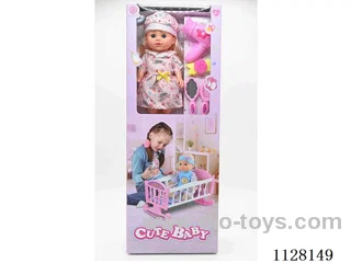 12 "eco-friendly doll/bed/accessories