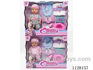 12-inch doll/Accessories / 6-tone IC/ Water urination function/Bag 3*AG13 battery 2 mixed