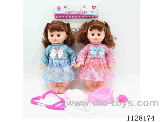 14-inch doll/Accessories / 6-sound IC/ Water urination function/bag 3 pieces AG13 2 mixed