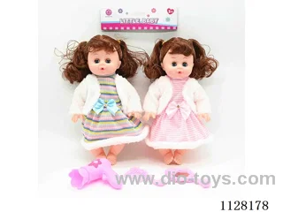 14-inch doll/Accessories / 6-sound IC/ Water urination function/bag 3 pieces AG13 2 mixed