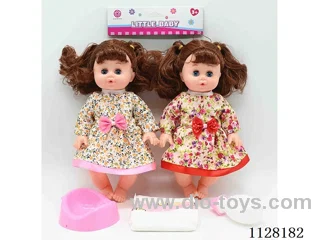 14-inch doll/Accessories / 6-sound IC/ Water urination function/bag 3 pieces AG13 2 mixed