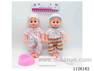 14-inch doll/Accessories / 6-sound IC/ Water urination function/bag 3 pieces AG13 2 mixed