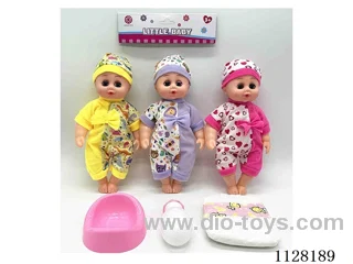 12-inch doll / 6-sound IC/ Water pee / 2 capsules AG13 3 mixed pack