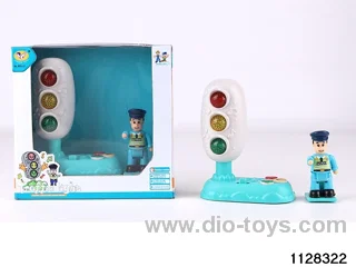 Music traffic light + doll