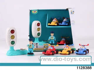 Musical Traffic Lights + pull back car