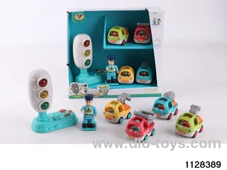 Musical Traffic Lights + pull back car